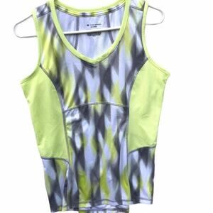 Tek Gear  Womens Athletic Multi-color Sleeveless Workout Tank Sz M